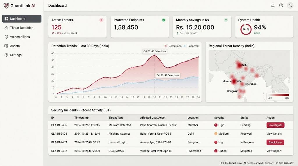 AI Security Platform Case Study — delivery cover