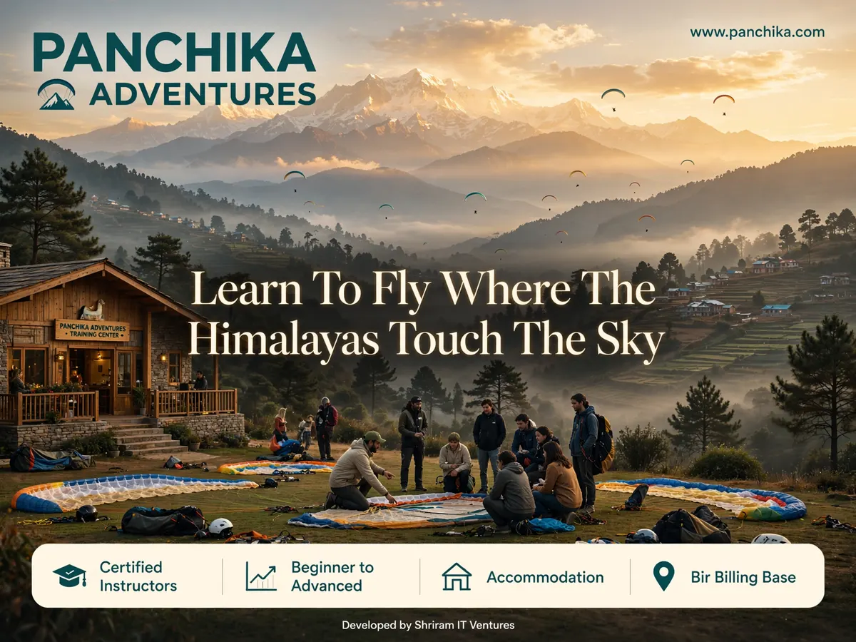 Panchika Adventure Tourism Platform — Shriram IT Ventures — case study