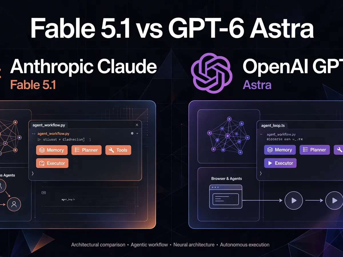 Fable 5.1 vs GPT-6 Astra: Which AI Model Is Better in 2026? — Shriram IT Ventures