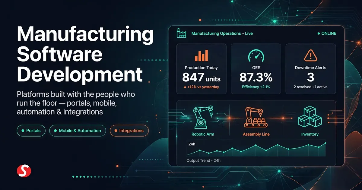 Manufacturing — Shriram IT Ventures