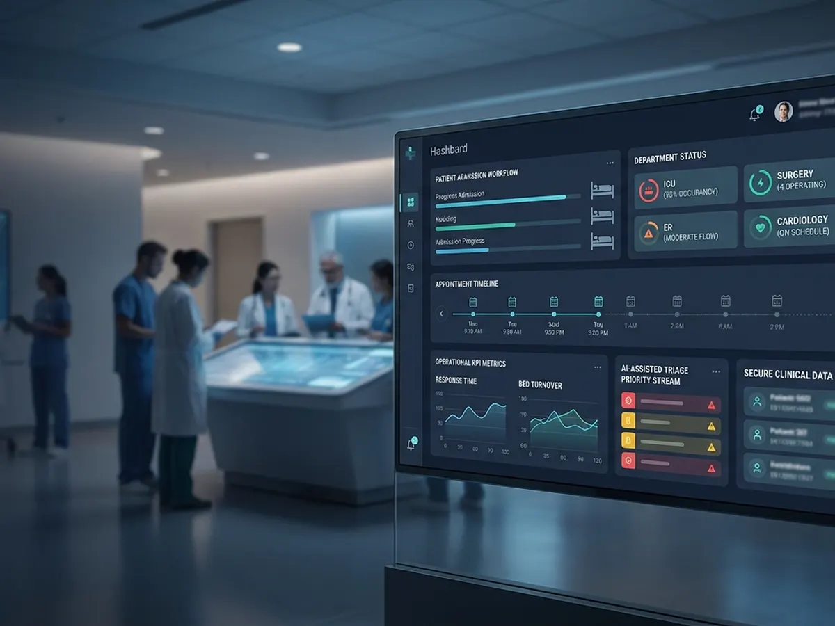 Custom Hospital Management Software for Healthcare Operations, Administration & Reporting