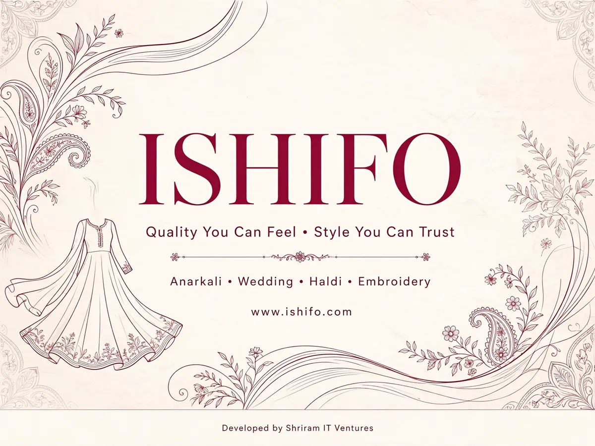 Ishifo Ethnic Fashion E-commerce Website